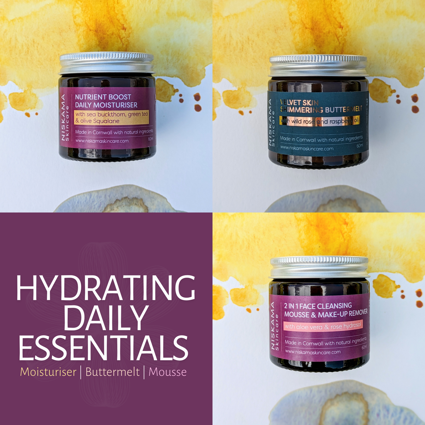 Hydrating daily essentials bundle