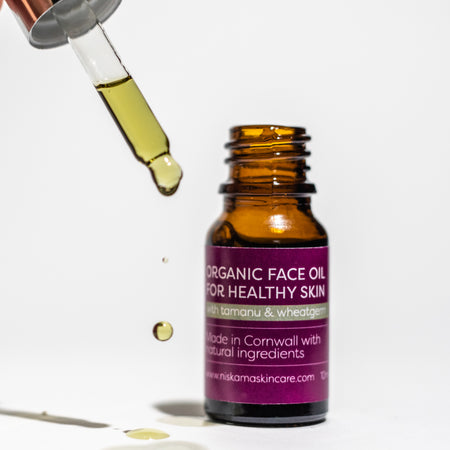 Rose Quartz GUA SHA massage tool + FREE Organic Face Oil
