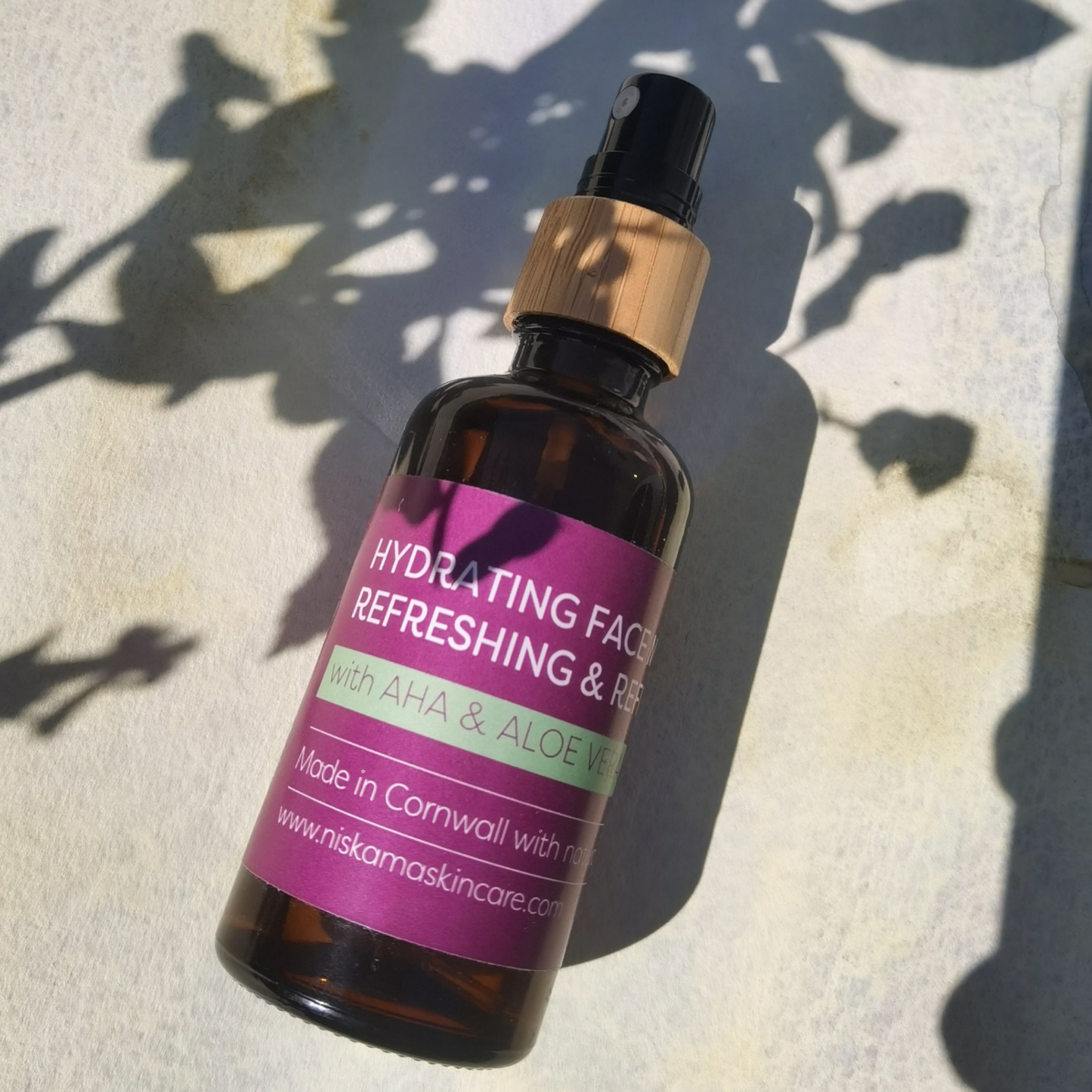 Hydrating Face Mist with AHA and Aloe Vera